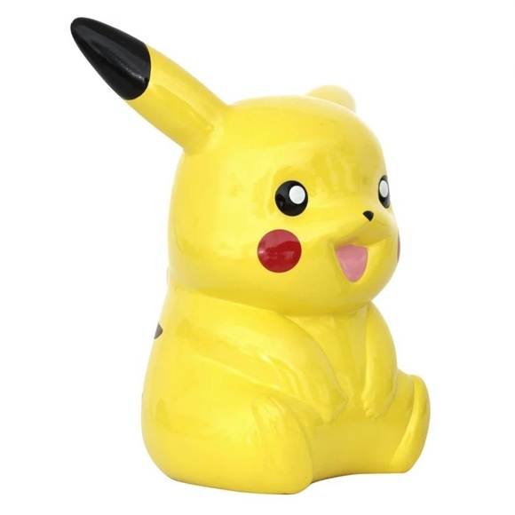 NWT Pikachu Nintendo Pokémon Ceramic Coin Piggy Bank ⚡️ - Picture 3 of 4